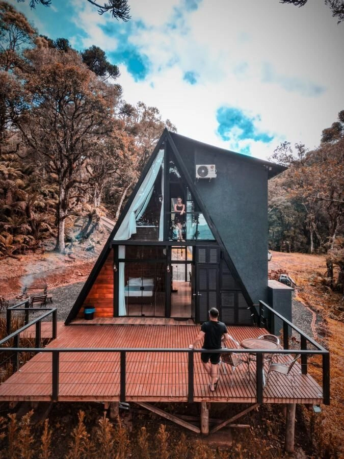 Chalé de Luxo A-Frame com Renda Garantida — foto 1