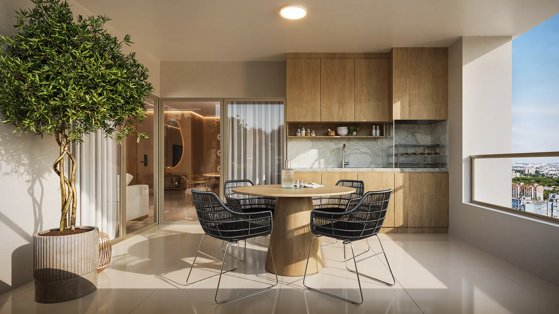 Apartamento com 3 suítes e área de lazer no Residencial Solaris em Itapema — foto 1